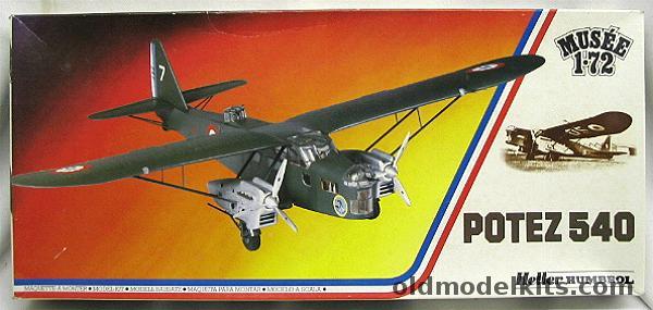 Heller 1/72 Potez 540 Bomber - Bagged, 80395 plastic model kit